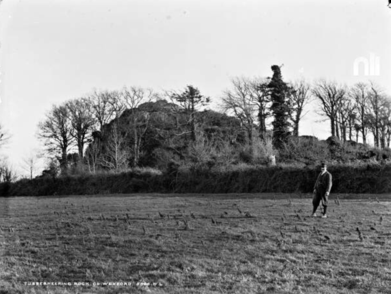 Tubberneering Rock, photographed by Robert French, c. 1865–1914. Credit: National Library of Ireland.