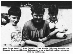 Photograph of Ballyoughter Field Day and Pattern