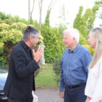 Fr Thomas Orr arrives at the Church