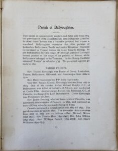 Parochial History of the Diocese of Ferns 1915