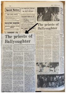 The Priests of Ballyoughter - Published in The Guardian on 27 August 1976, Credit : Wexford County Council
