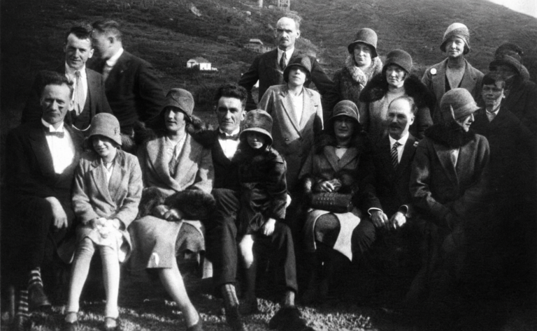 Double Wedding Celebration for Denis Lawlor and Julia Brennan, and William Burke and Mary Brennan on 8 October 1929.